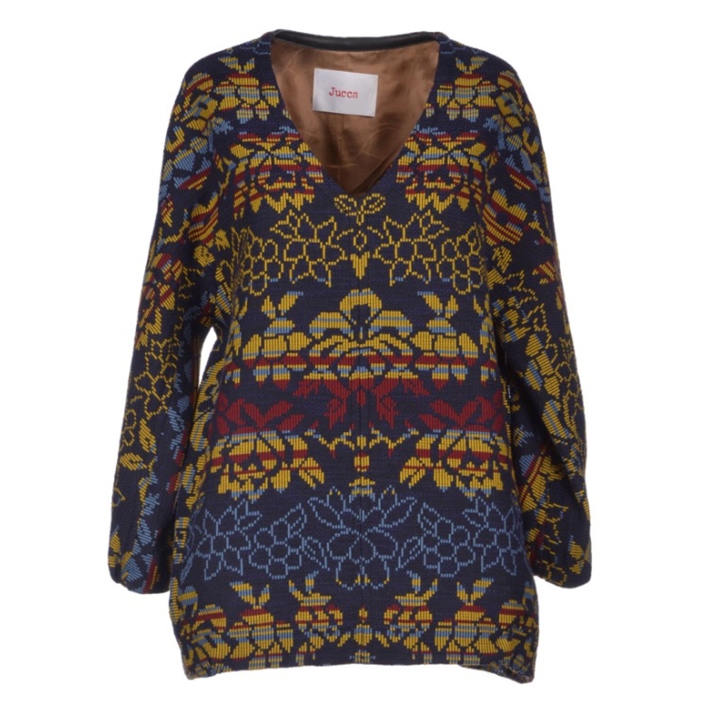 Knit Blouse Top Floral